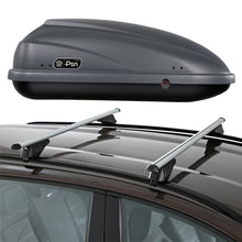Psn CargoBox Araç Üstü Port Bagaj - 370 Litre - Mat Gri (Sedan / C-SUV / Crossover)