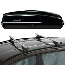 PSN CargoBox Araç Üstü Port Bagaj - 310 Litre - Parlak Siyah (Hatchback / Compact Sedan)