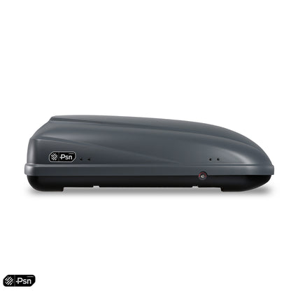 PSN CargoBox Araç Üstü Port Bagaj - 460 Litre - Mat Gri - Çift Taraftan Açılır